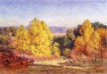 The Poplars Impressionist Indiana landscapes Theodore Clement Steele woods forest